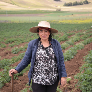 Tierra para trabajar, tierra para comer, tierra para la vida!